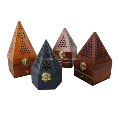 China WOODEN mubkhar MUBKHARA box mubkhar bakhoor oud burner incense censer holder parts new chinese arabic electric medium censer holder for sale