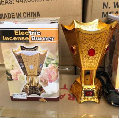 China Electric Mabkhara Bakhoor Abrab Oud Censer Usb Hair Comb Bakhoor Electric Rechargeable Arab Electric Censer Burner for sale