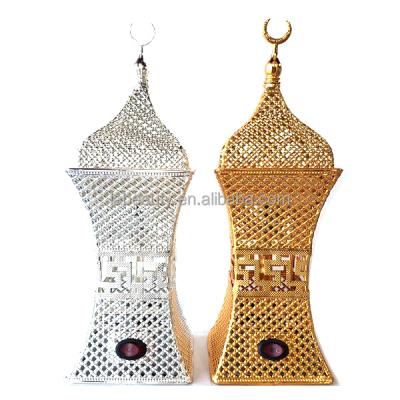 China Mini usb dukhoon censer bakhoor stocks bakhoor burner insence electric bukhoor metal portable electric brass arabic metal censer for sale