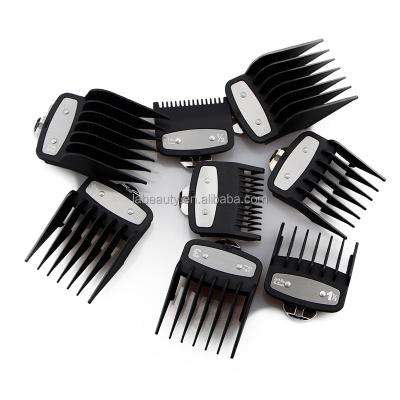 China Blue Trimmer Guards Premium Salon Trimmer Trimmer Guards Universal Replacement 8 Pcs Limit Comb Set Guide Comb Set for sale