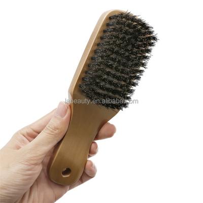 China Natural Bamboo Handle Natural Bamboo Handle Beard Wooden Grooming Brush Colorful Boar Facial Cleansing Soft Hair Sweep Soft Fiber Hair Styling Hairdressing Brush for sale