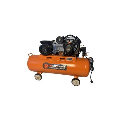 China OIL OEM Air Compressor 51mm Cylinder Belt Large Portable Electric Portable Industrial High Pressure China Factory Large Belt Compressor for sale