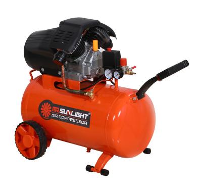 China Portable Direct-Connected Oil Air Compressor 100L V-Style Air Pumps 3HP 2850R.P.M for sale