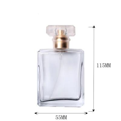 China China Cosmetic General Glass Crystal Clear Perfume Bottle 10ml 20ml 30ml 50ml Perfume Bottle for sale