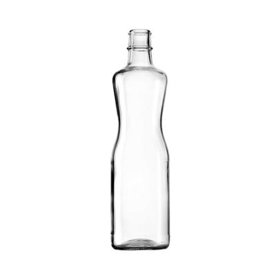 China Beverage Custom Hot Sales Flint 12oz 16oz Glass Bottle Empty Juice Drinking Cold Press Juice Bottle for sale