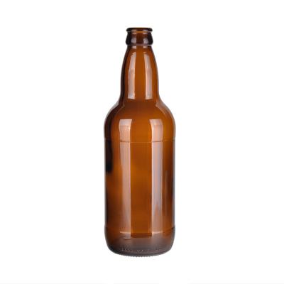 China Custom Made 330ml/500ml Amber/Clear Glass Beer Bottle 330ml Empty Glass Beer Bottle Beverage for sale