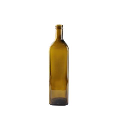 China Custom 750ml 1000ml 1 Liter Olive Oil Food Glass Bottle Empty Olive Oil Glass Bottle for Kitchen Cooking for sale