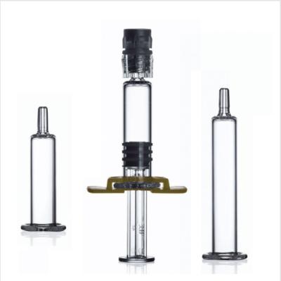 China Empty Pharmaceutical Medicine 3ml Syringe Prefilled Glass Bottle For Medical Use for sale