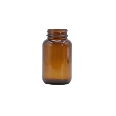 China Hot Sale 60ml 120ml Amber Pharmaceutical Effervescent Tablet Bottle of Medicine Bottle Tablet for sale