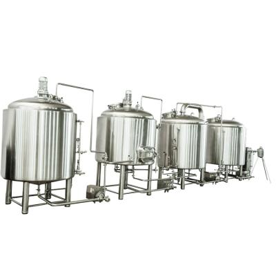 China Budget Hotels Custom Design Micro Brewery Commercial Beer Brewing Equipment à venda