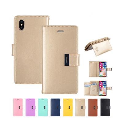 China Shenzhen PU Leather Mobile Phones Accessories Card Holder Cell Phone Leather Case for sale