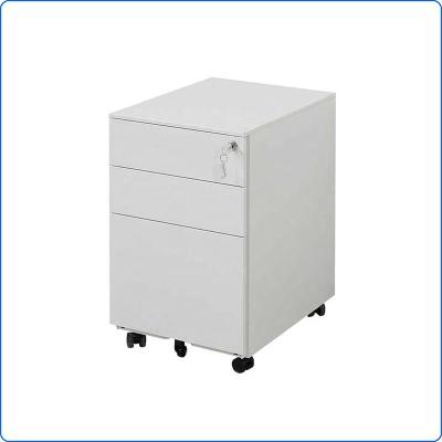 China Mobile pedestal mobie cabinet (the other) RTD office furniture 3 drawer metal office filing cabinet high quality adjustable metal filing cabinet for sale