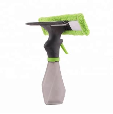 China Sustainable Household Water Multifunction Jet Window Cleaning Wiper Microfiber Window Wiper for sale