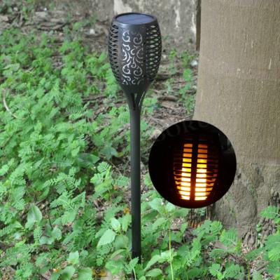 China Solar Garden Light Made from factory garden solar light 33 Led and flame garden light For Garden Party Christmas Day for sale