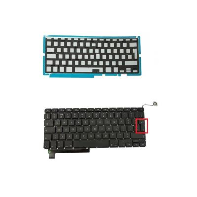 China Keypad Computer Parts Wholesale UK Layout Keypad Keyboard With Backlight For Apple Macbook Pro 15