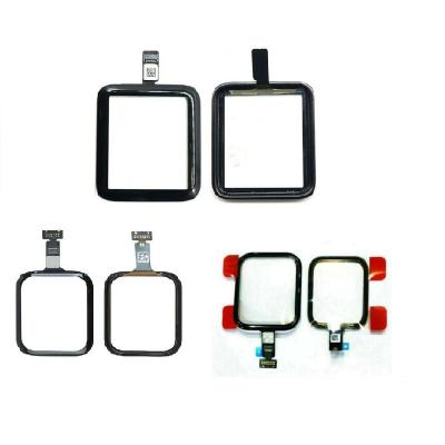 China Glass For Apple Watch iwatch Series 1 2 3 4 5 6 Se Touch Screen Digitizer Glass Replacement 38MM 42mm 40mm 44mm for sale