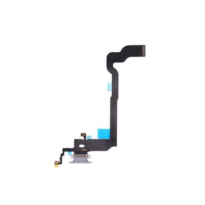 China High Quality Dock Conenctor For Apple iPhone X Black Gray Color Charge Charging Port Dock Connector Flex Cable for sale