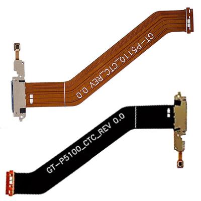 China Charing Port for Samsung Galaxy Tab 10.1 GT-P7500 / Tab 2 10.1 P5100 / Tab 3 10.1 P5200 / Tab 4 Dock 10.1 T530 Charging Left Connector Flex Cable for sale