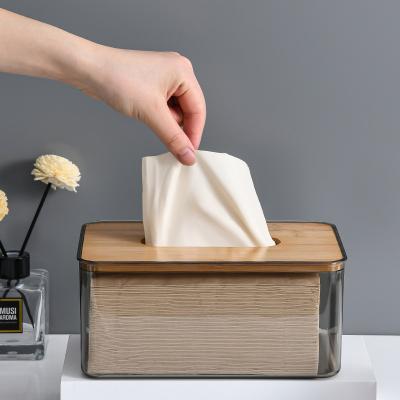 China Reusable Wet Wet Dispenser Holder Household Paper Storage Box Baby Seal Box Tissue Tissue Plastic Dustproof Box With Lid for sale