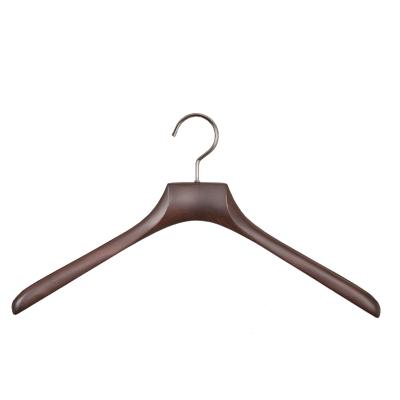 China Wholesale Purchasing Solid Wood Gold Hanger Mid Century Modern Suit Hanger OEM Cloth Logo Style Packing Color Suit Multifunctional for sale