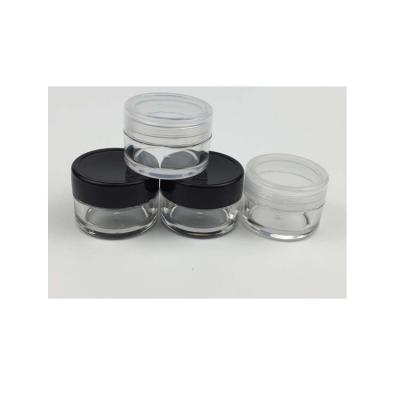 China Well-known cosmetics skin care products good quality travel packaging lip scrub jars cheap plastic cream jar 3W small custom jar for sale