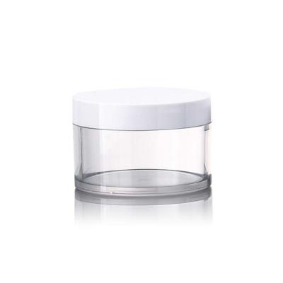 China Good Quality Small Cosmetic Jar Custom Lip Scrub Jars 3W Plastic Cream Jar From China for sale