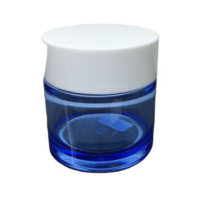 China Cosmetic pacakge China Cheap Bulk Sale Eco-friendly Pet Jars Cream Jar Custom Jars with Lids for sale