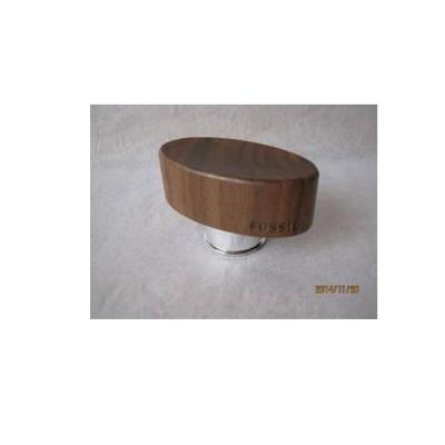 China Direct Sales Cosmetic Packaging Cheap Custom Sizes Top Quality Wood Twist Top Cap Perfume Wood Lid for sale