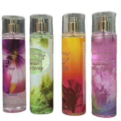 China pacakge capacity 250ml crimp pump PET perfume bottle cosmetic very nice body mist bottle for sale