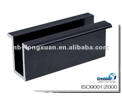 China NEW Industry Black Anodized 6063 T6 Aluminum Profile for sale