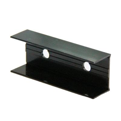 China Solar Frame Black Anodized Aluminum Profile For Solar Panel Bracket for sale