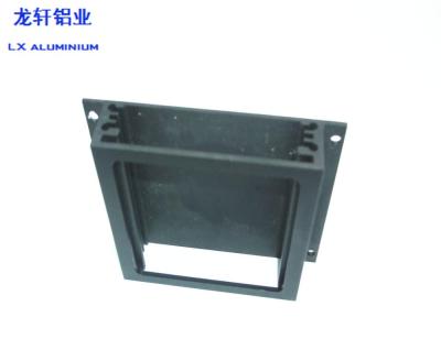 China Decorations NEW Black 6063 T5 Anodize Aluminum Shell For Solar Industry for sale