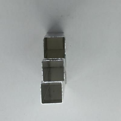 China Frame Thickness 0.55 Mm Aluminum Extrusion Profile Tube Square Pipe for sale