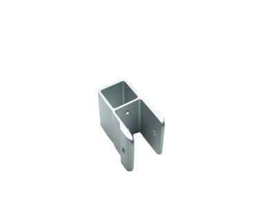 China Decorations 6063 Silver Anodize Industrial Solar Finial Industrial Solar Finish Hole Punch Bracket Bracket Aluminum Profile for sale