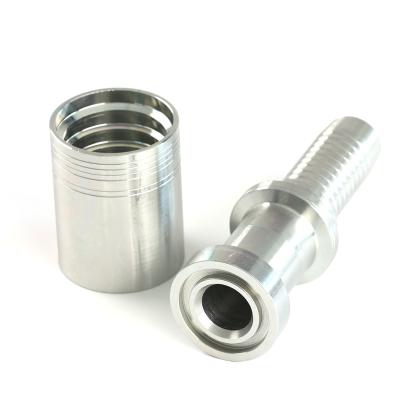 China Crimping Machinery Carbon Steel Stainless Steel Hydraulic Hose Ferrule 00110 Hose Sleeve Rubber Bushings for sale