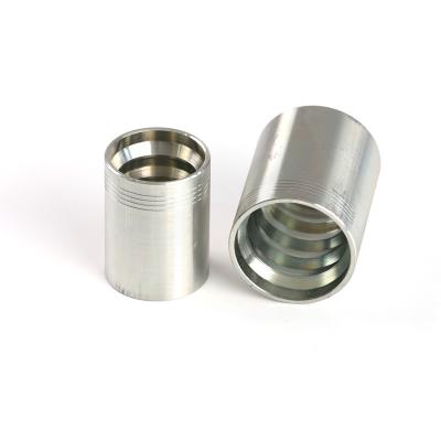 China High Quality Hydraulic Ferrule Fittings Hydraulic Hose Fittings Stainless Steel Machinery Pipe Sleeve for sale