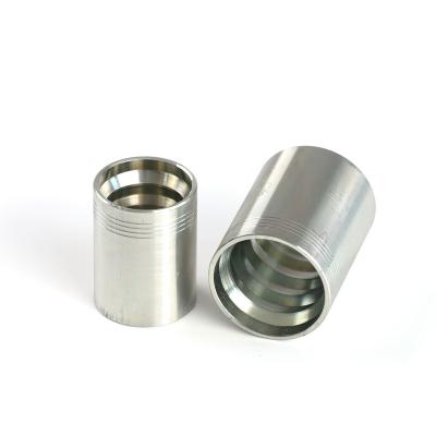 China Hydraulic Machinery Carbon Steel Ferrule Cap Sleeve Hydraulic Ferrule Fittings Ferrule Fitting for sale