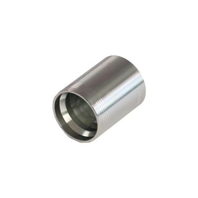 China Hot Selling Hydraulic Machinery Hose Ferrule Fittings Stainless Steel Ferrule Connector Hydraulic Fittings for sale