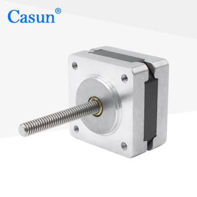 China Casun 35X35X20mm 1.8 Degree 0.4 A NEMA 14 Non Captive Stepper Motor With CE 35SHD0303-T1 for sale