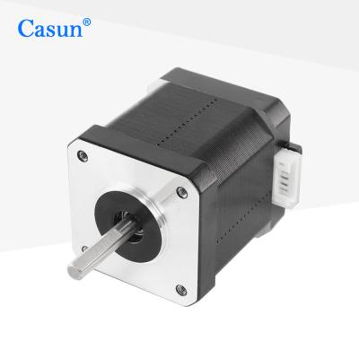 China Casun Bestselling Motor Nema17 Stepper Motor 1.8A 3.24V Mini Moto Square High Quality 42mm Hybrid DC Stepper Motor for sale