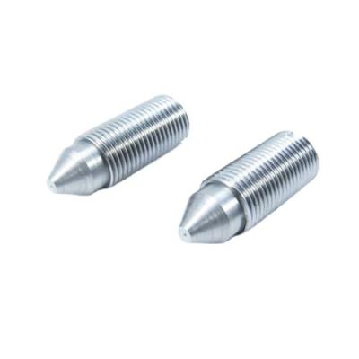 China Pan CNC Machined High Precision No Screw Fasteners Set Screw Taper Lead Points for sale