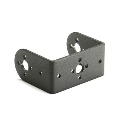 China OEM High Quality Aluminum Short Shape DIY TOY U Bracket Robot Servo Accessories for sale