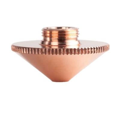 China Industrial Customized Copper Laser Cutting Nozzle For Fiber Laser Cutting Machine for sale