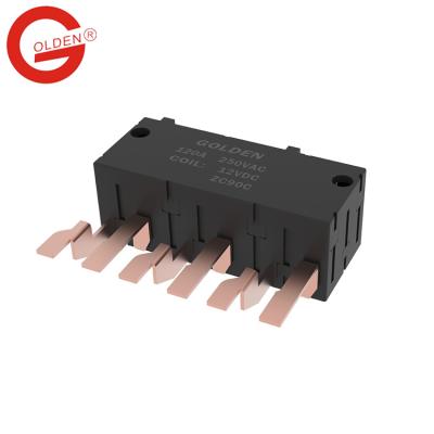 China ZC90C TUV ROHS Gold Approval Sealed Magnetic Latching Relay 24v UC2 80A 250VAC 3 Phase Smart Meter Relay for sale