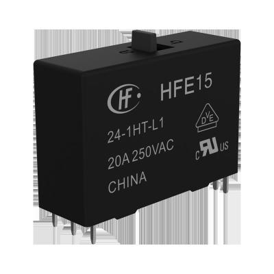 China HongFa HFE15 High Power Sealed Regulator Relay for sale