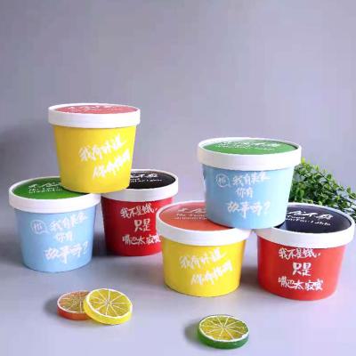 China Food Grade Greaseproof Eco - Friendly Disposable Kraft Paper Bowl With Lid for sale