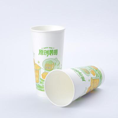 China Customized Wholesale Hot Cheap Disposable Cups Biodegradable Drink Paper Cup Paper Coffee Cups for sale