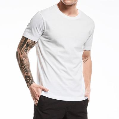 China Anti-wrinkle 2021 Brand New 100% Cotton Mens T-Shirt O-Neck Pure Color Short Sleeve Men T Shirt XS-3XLPlus Size T shirts Custom Printing for sale