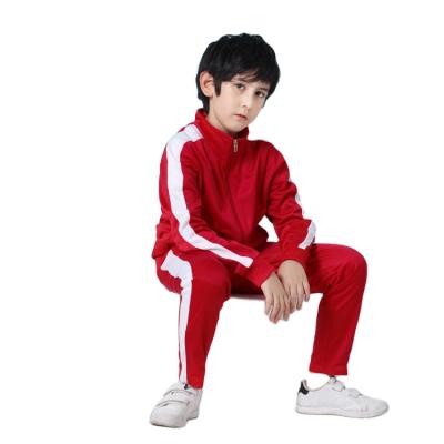 China anti-wrinkle HEYWE 2pieces high quality custom made set boys kids clothing simple kids tracksuits for sale