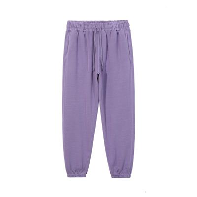 China Breathable V Large Lonely V Printing Logo Boys Sweatpants Trousers Loose Drape Men's Feet Pants for sale